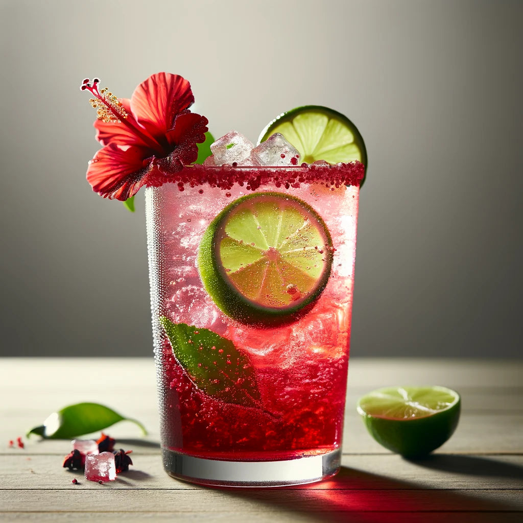 Sparkling Hibiscus Lime